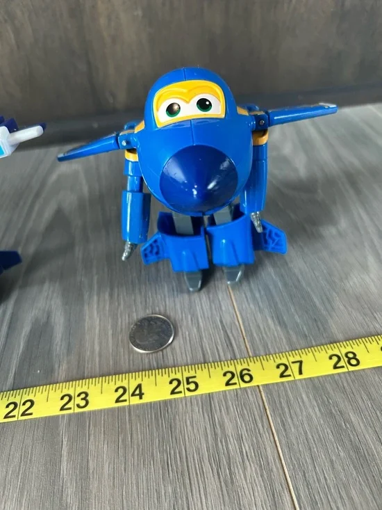 Super Wings Transforming Airplanes Lot of 4 Figures | Kids Toy Set - Picture 10 of 15